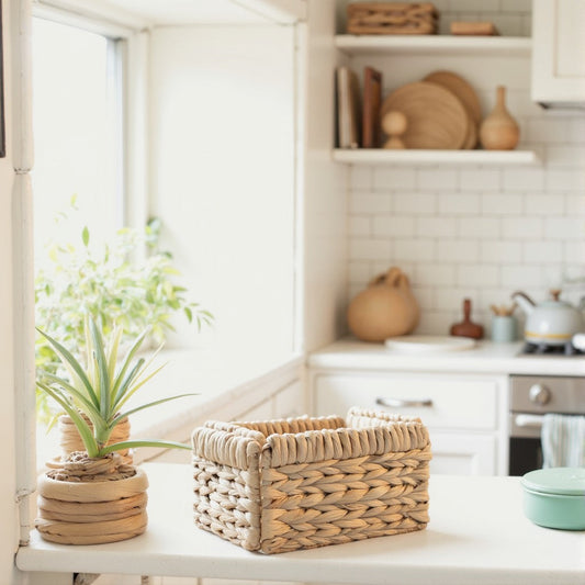 Transform Your Kitchen with Stylish & Eco-Friendly Storage Baskets