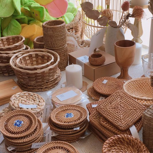 Discover Vietnamese Artistry with Natural Blanket Baskets